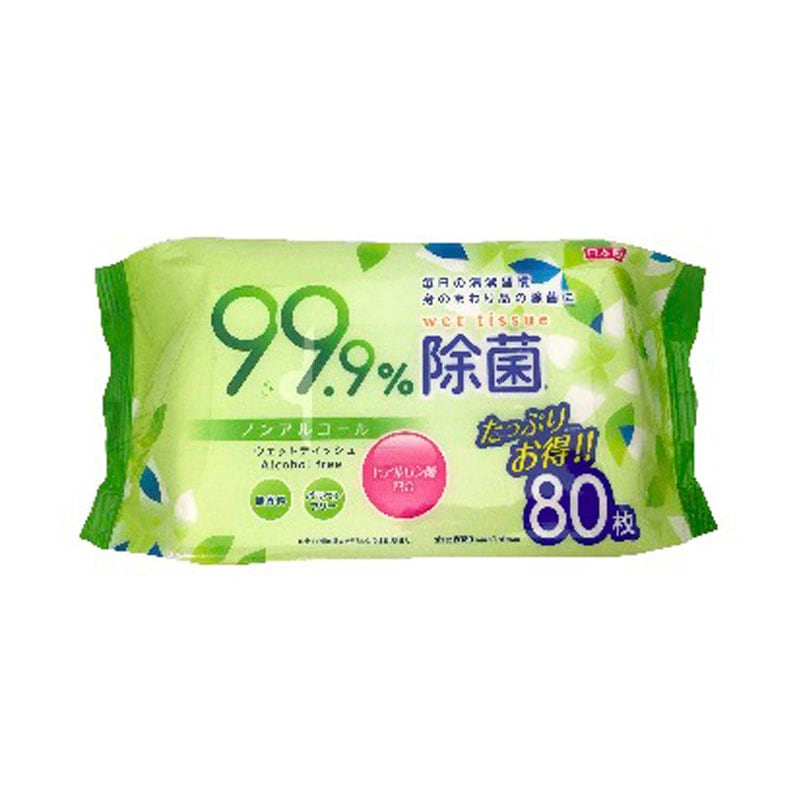 ノンアル除菌ウェット　８０枚　１Ｐ