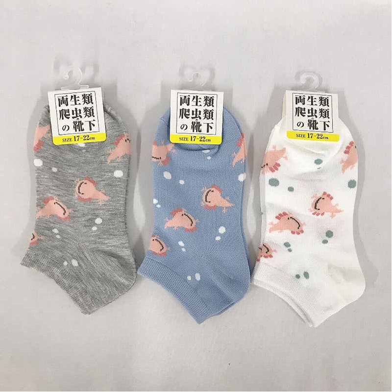 子供靴下　１７　ショート丈　ウーパー総柄