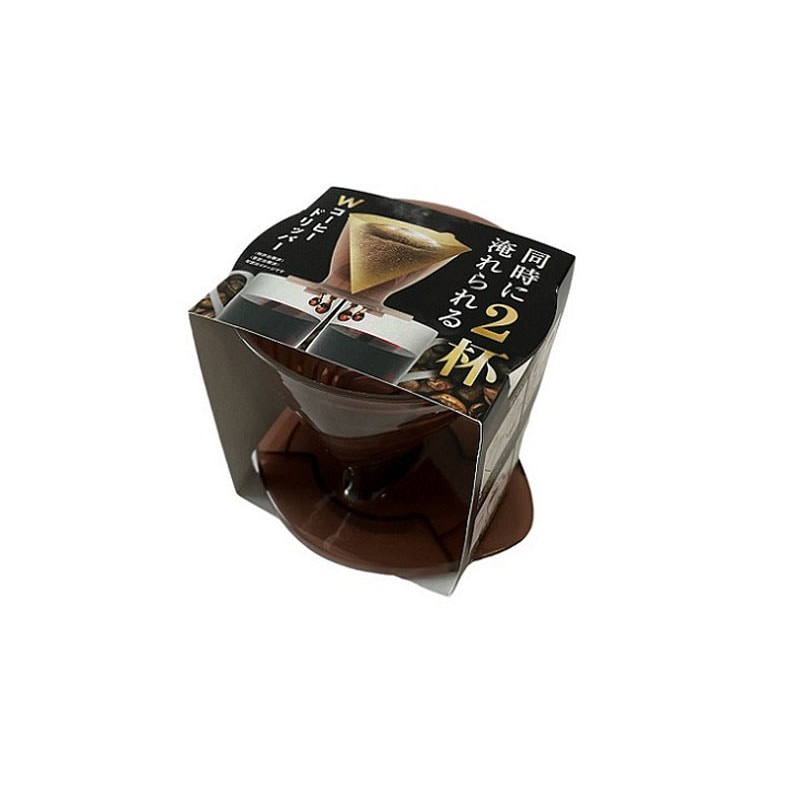 同時に2杯淹れられるWコーヒードリッパー
