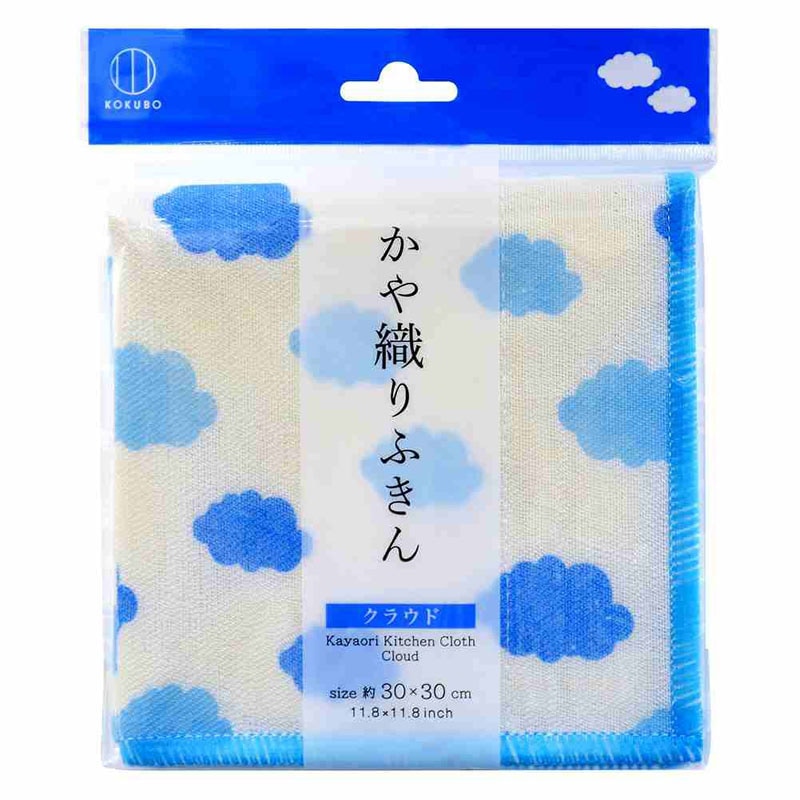 かや織りふきん　クラウド