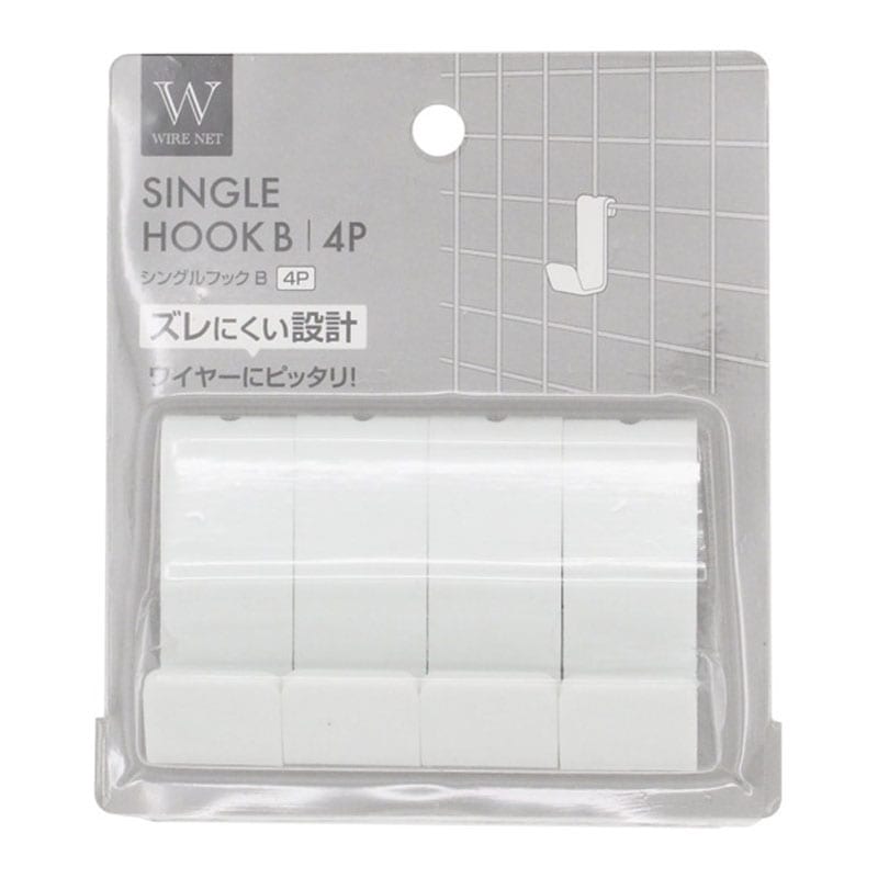ワイヤーネット用フックＢ　４Ｐ