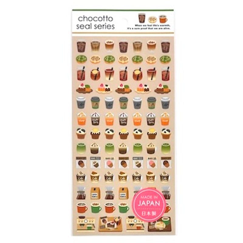 chocottoシール カフェドリンク