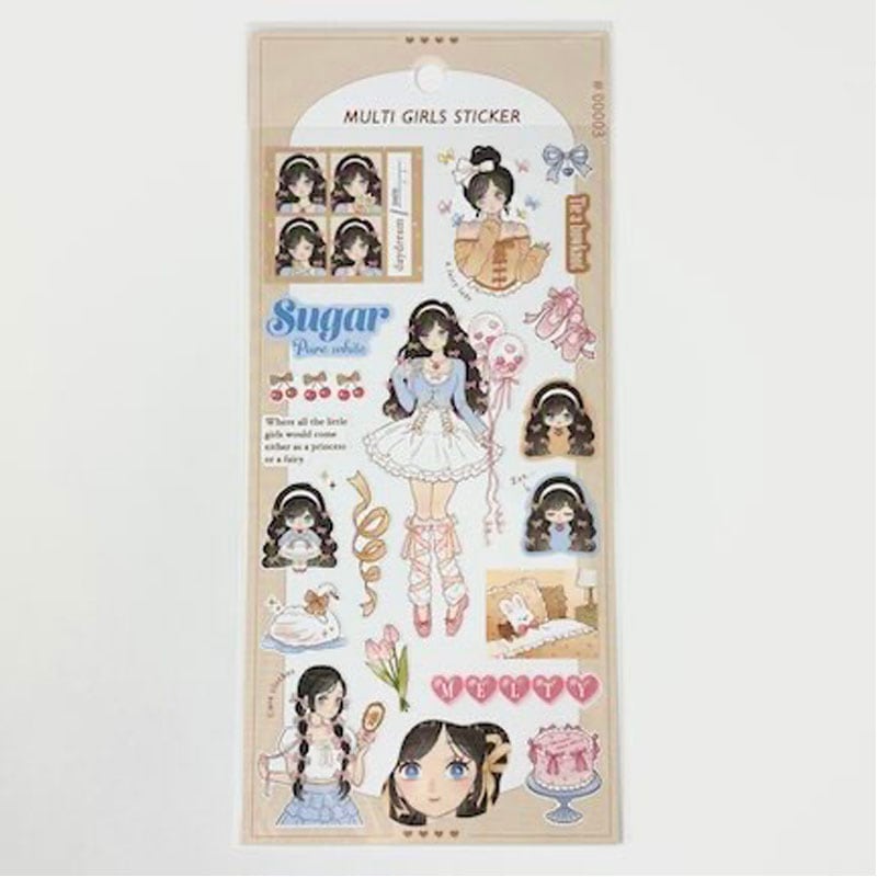 マルチガールズシール ガーリー