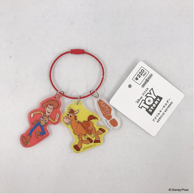 トイ ストーリー アクリル3連 キーホルダー (現状品) 数量限定】ディズニー／トイ・ストーリー 3連アクキー ウッディ【公式