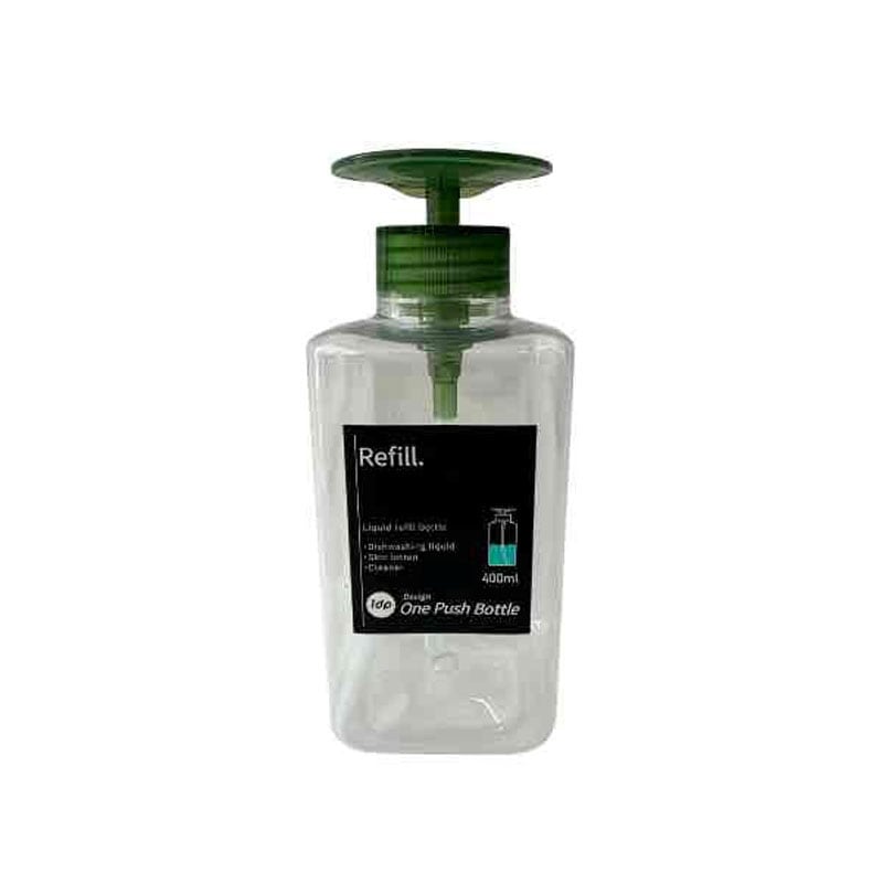 1DPワンプッシュボトル 400ML 角G