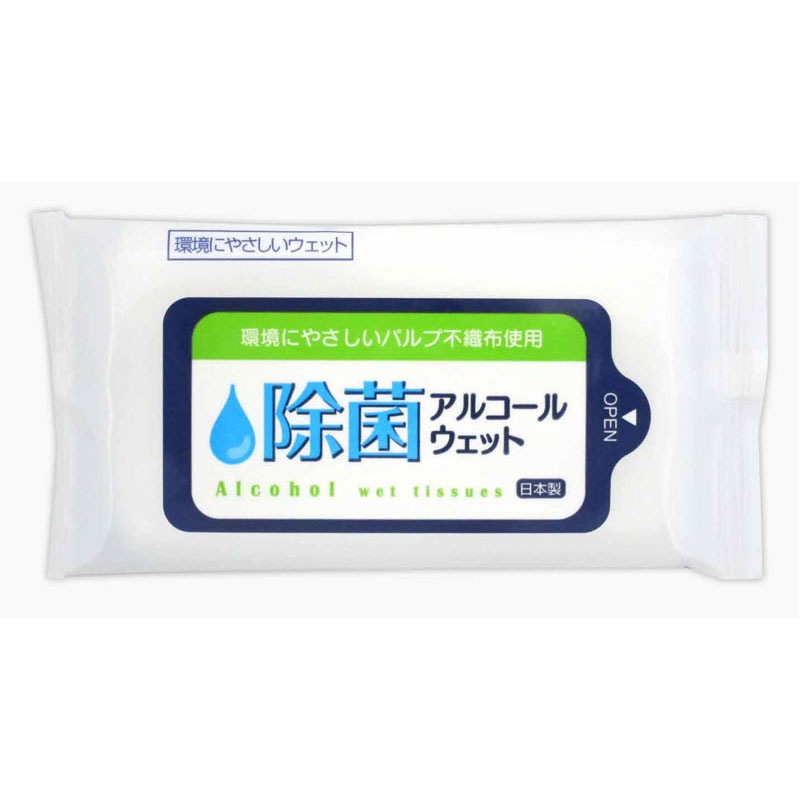 除菌アルコールウェットミニ１０枚×３Ｐ