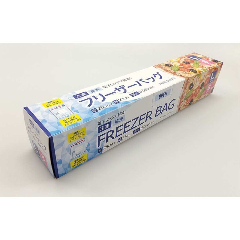 フリーザーバッグL 8P【公式】≪1個からお届け≫Can☆Doネットショップ