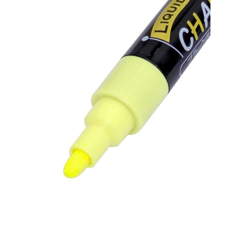 蛍光ブラックボードマーカー　中字　イエロー