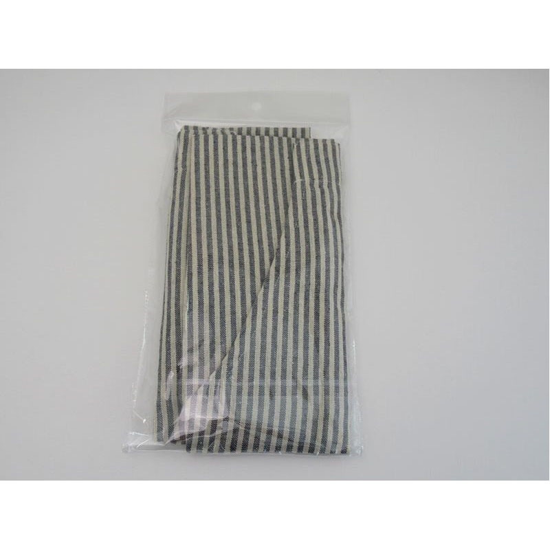 エプロン　ストライプ柄