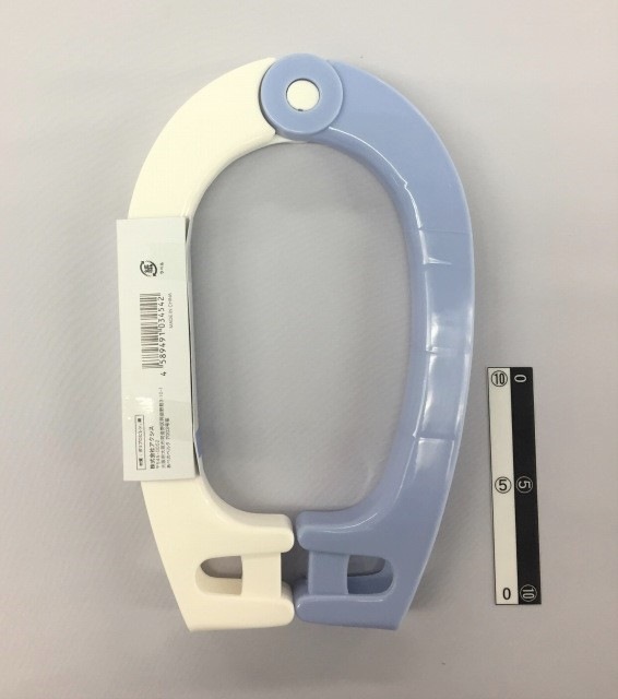 布団ばさみ　ホワイト＆ブルー