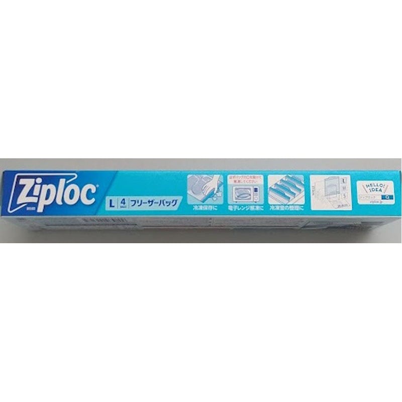 ジップロックフリーザーバッグL4枚【公式】≪1個からお届け≫Can