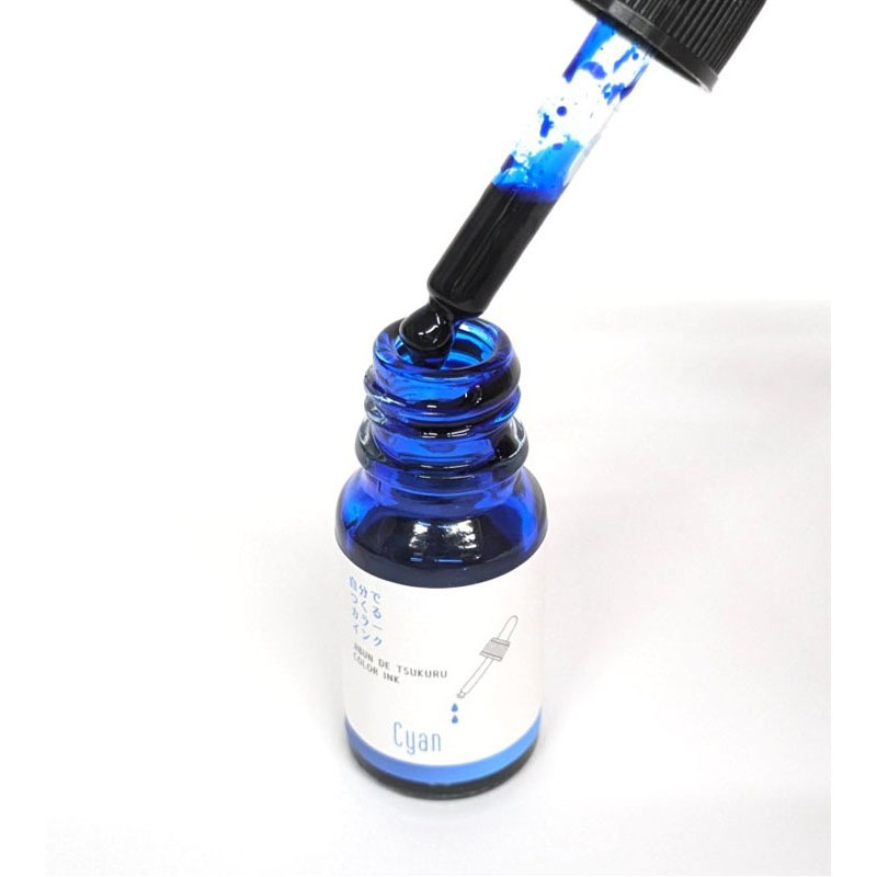 自分で作るカラーインク　シアン　１０ｍｌ