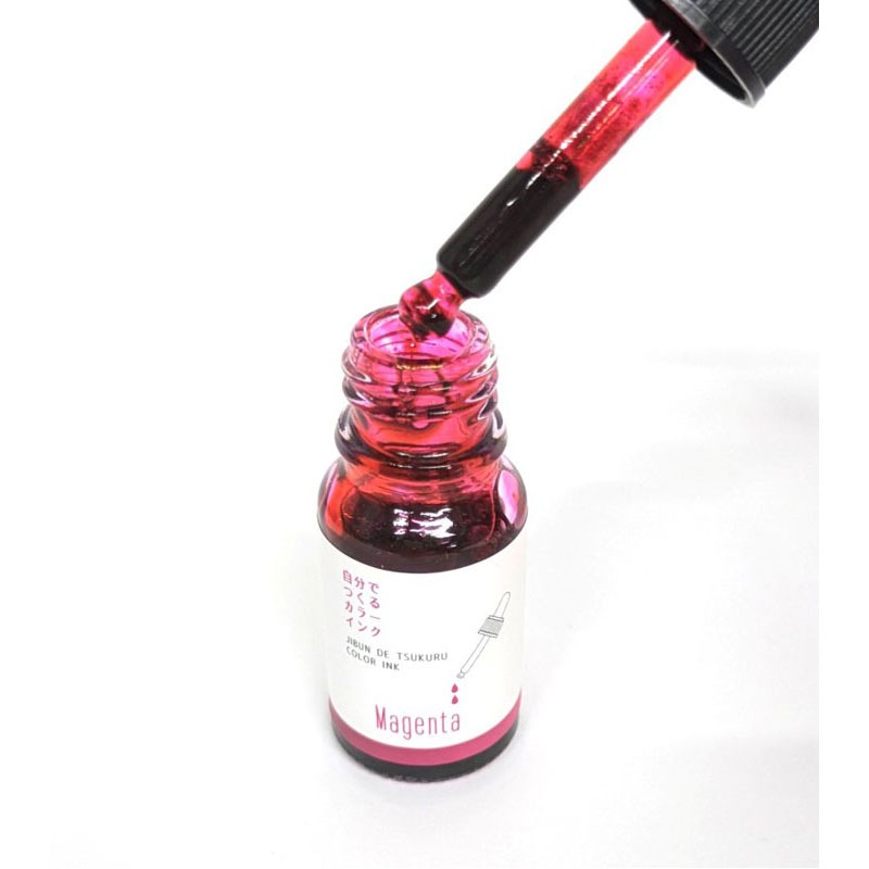 自分で作るカラーインク　マゼンタ　１０ｍｌ