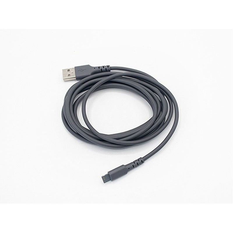 IP用やわらか充電ケーブル 2m GR【公式】≪1個からお届け≫Can