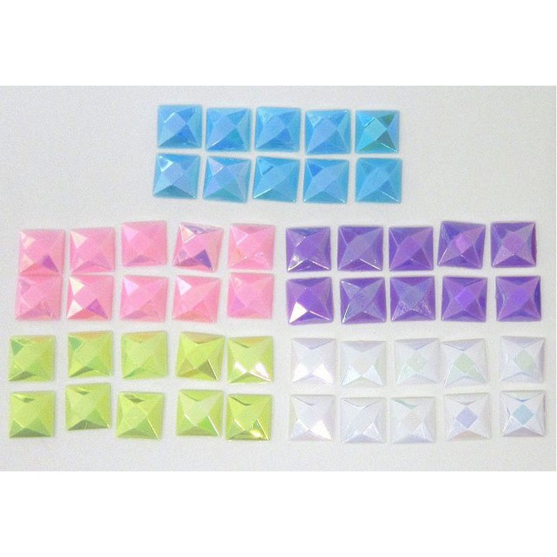 パーツ　パステルスクエア　５０Ｐ