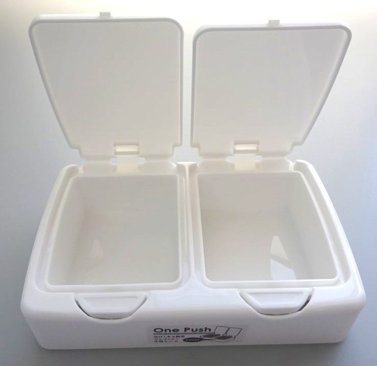 ワンプッシュ小物ケース　ツイン