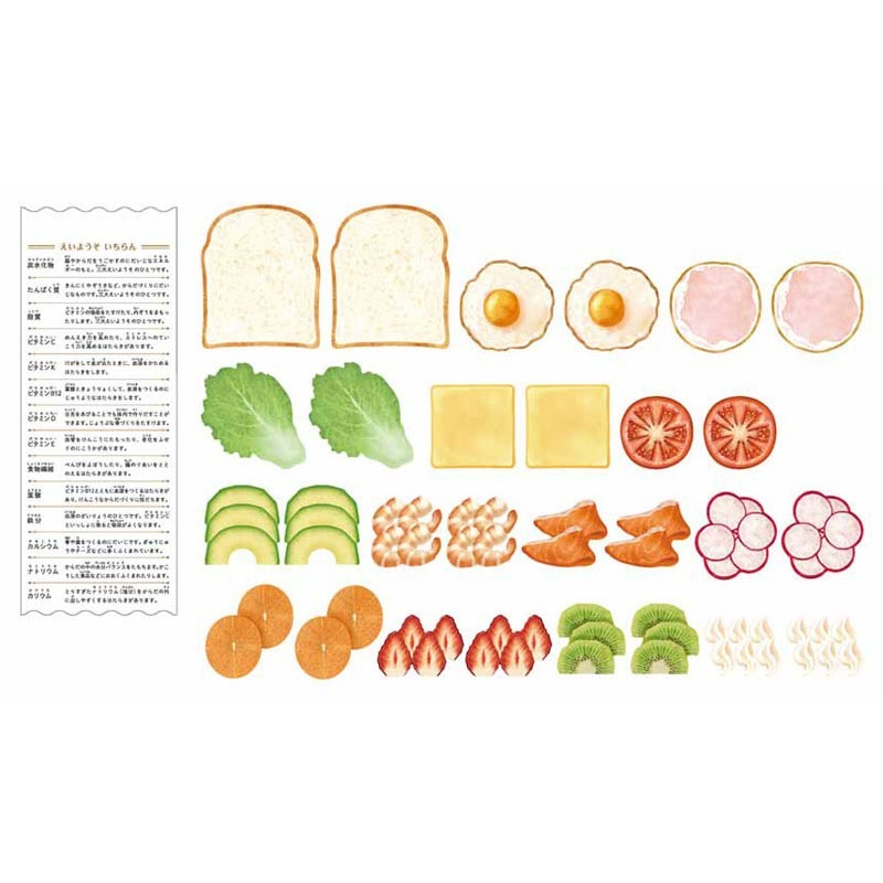 サンドイッチつくるカード