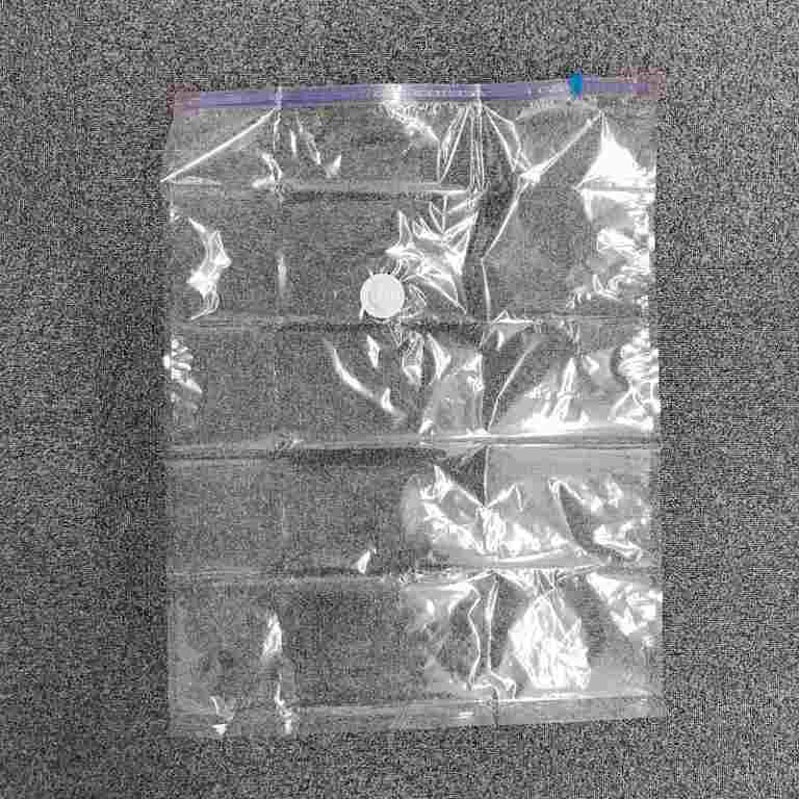 バルブ式衣類用圧縮袋　Ｌ