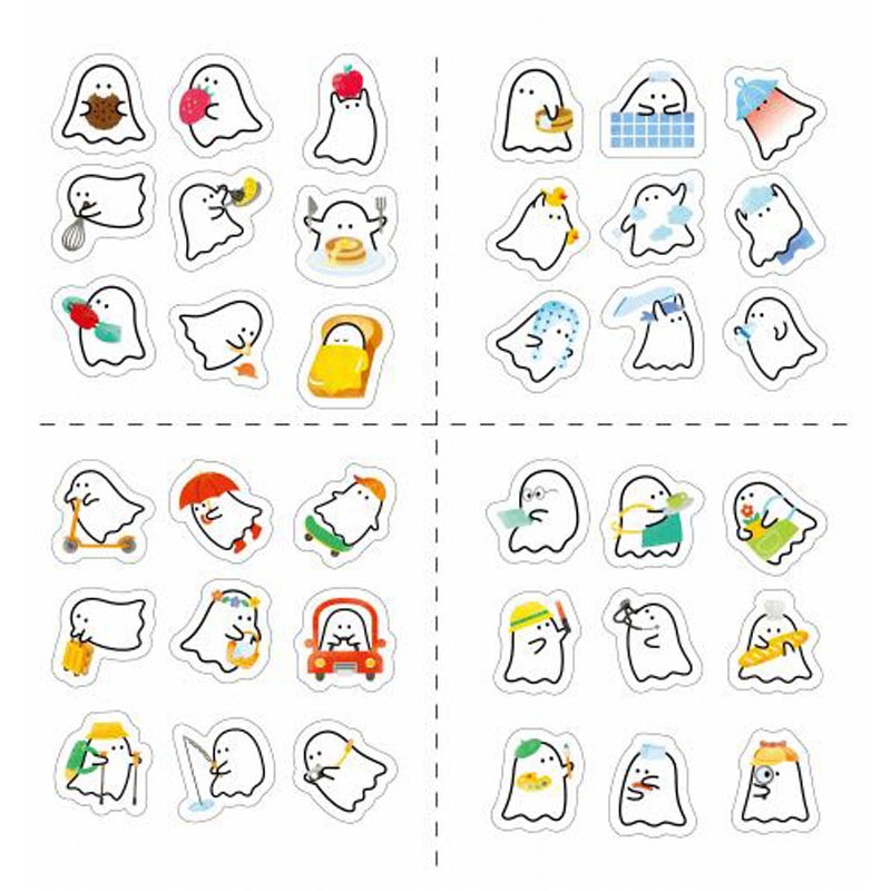 フレークシール　２７Ｐ　おばけ