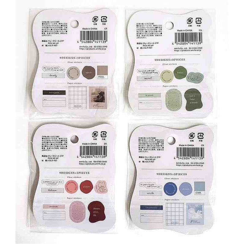 フレークシール27P PICKMEUP【公式】≪1個からお届け≫Can