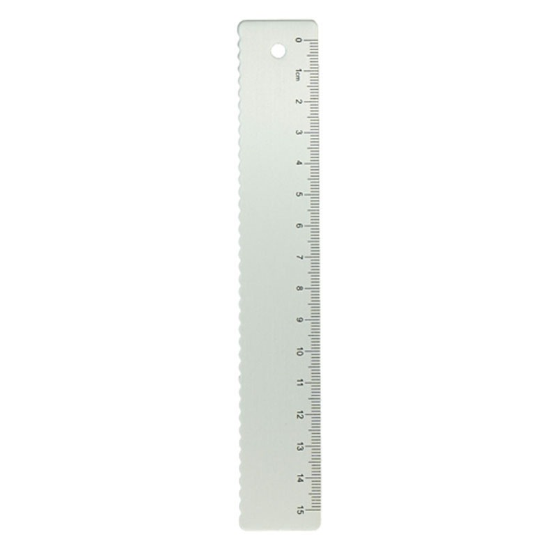 アルミ定規　１５ｃｍ