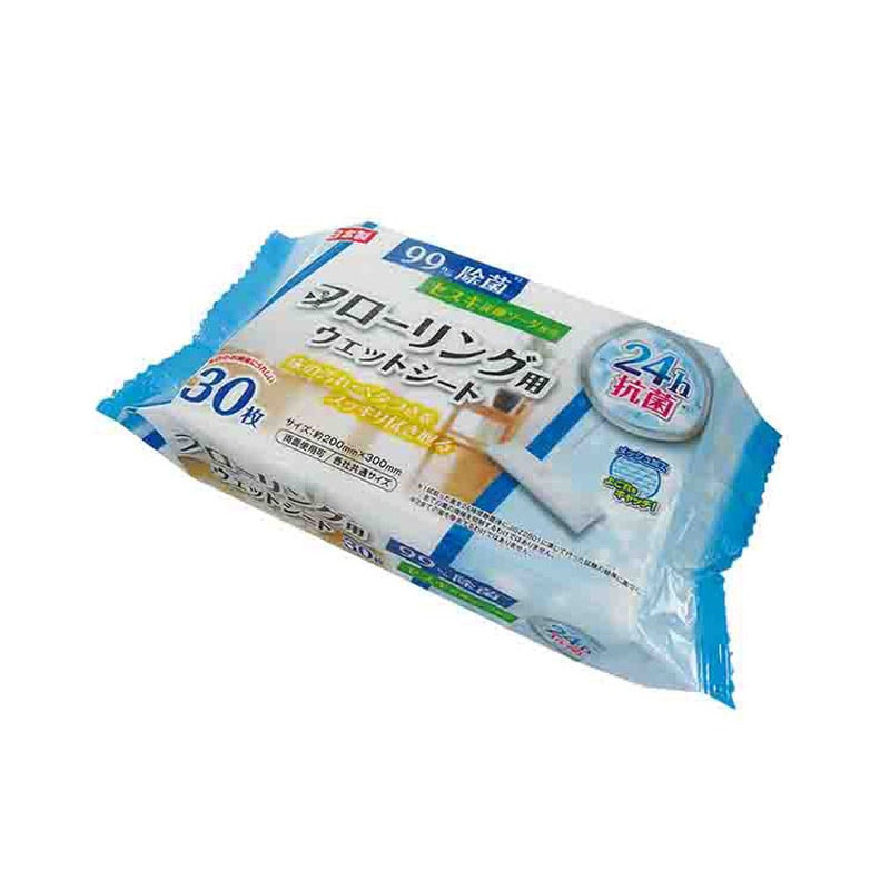 24h抗菌 フローリングウェット30P【公式】≪1個からお届け≫Can