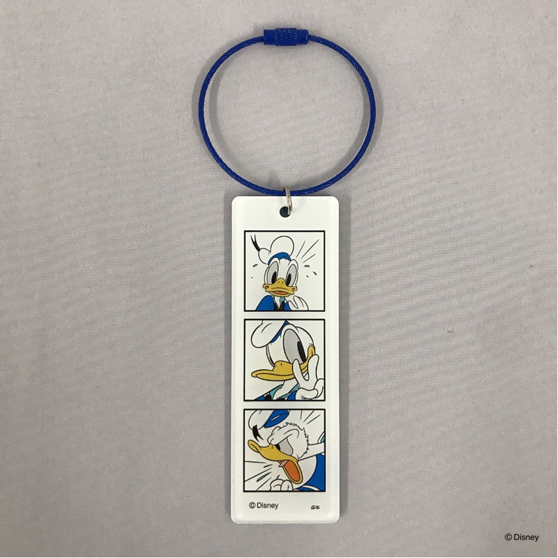 Disney ドナルドダック アクリルキーホルダー 3個セット シネマコレクション cinemacollection ドナルドダック