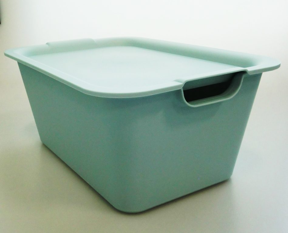 プレーンボックスＭセット　ライトブルー