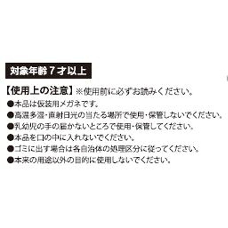 ハッピーバースディメガネ