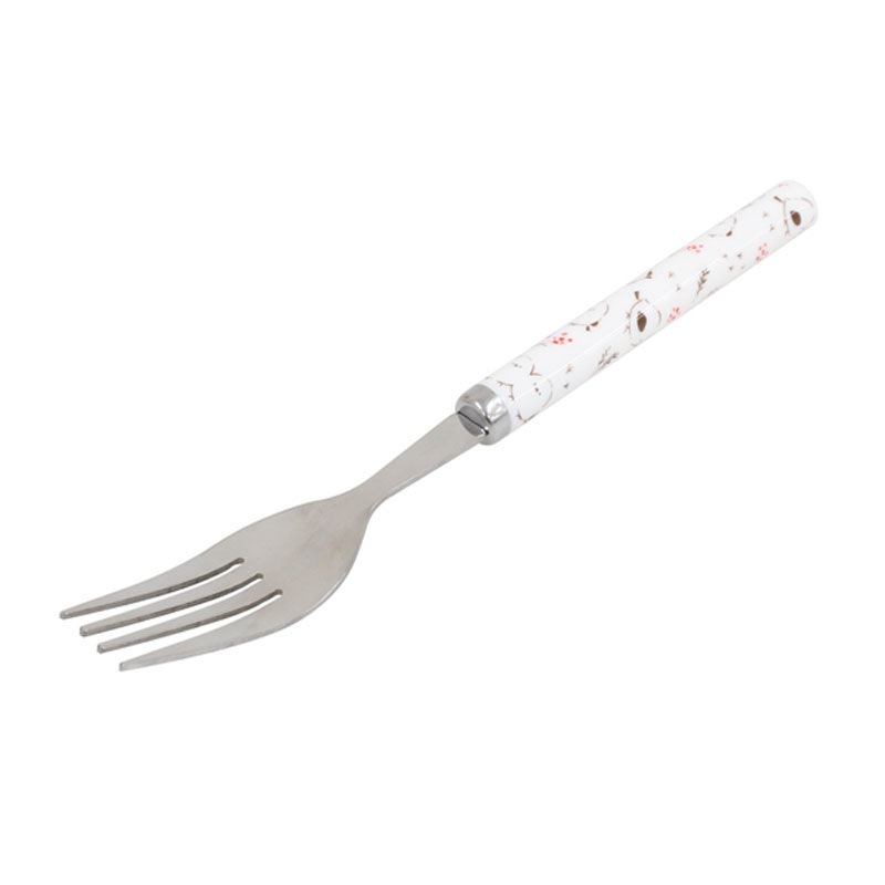 シマエナガ柄　ケーキフォーク
