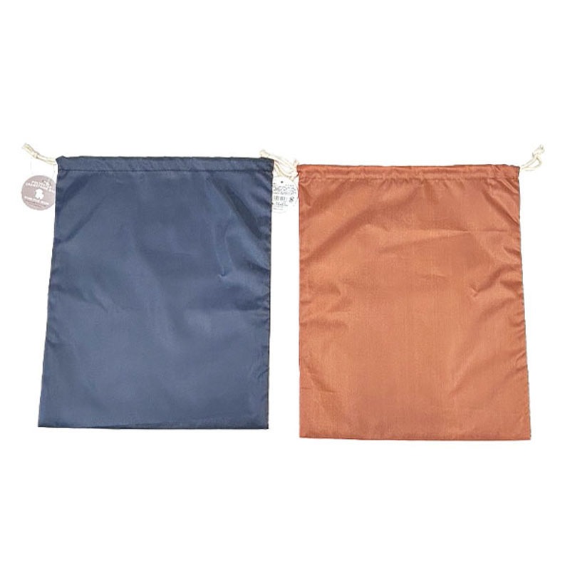 ポリエステル巾着袋　ビションフリーゼ柄