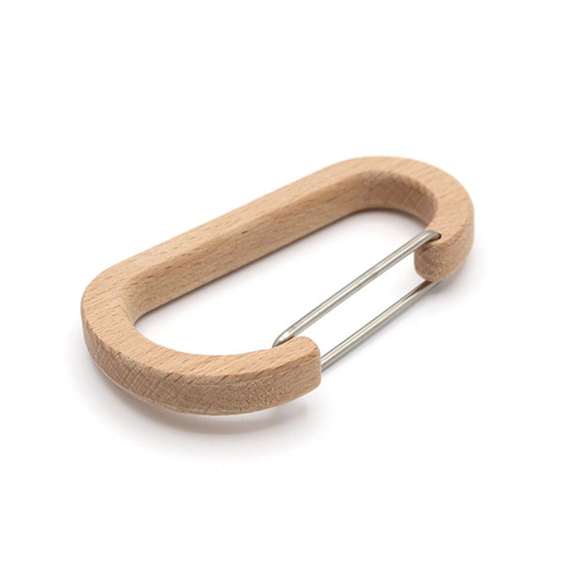 木製カラビナ