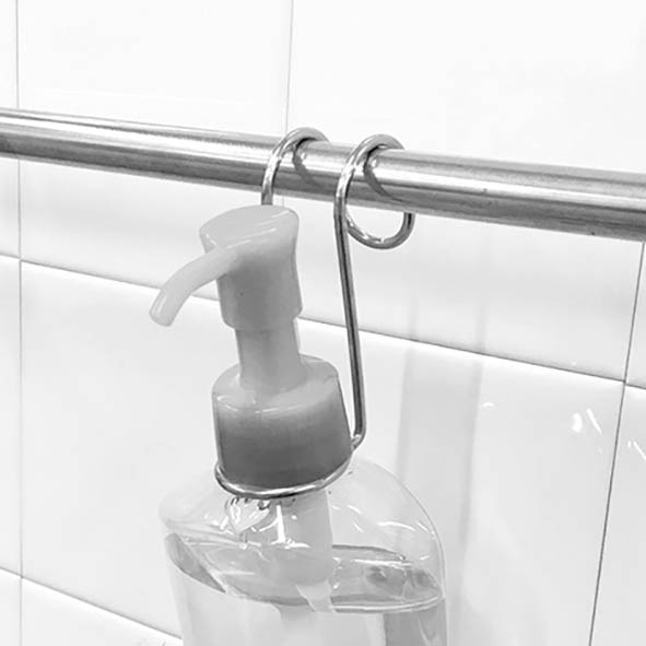 ハンギングステンレススリムボトルホルダー