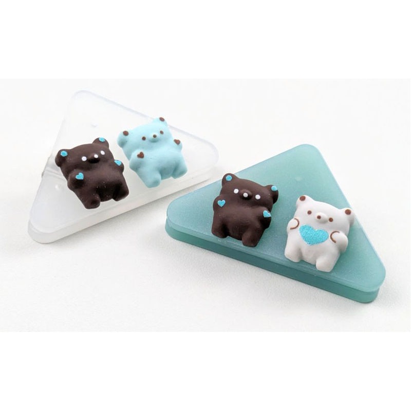 チョコミントベアー　コーナークリップ　２Ｐ