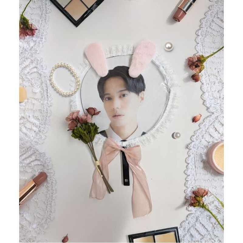 うちわデコレーションパーツ　うさみみ