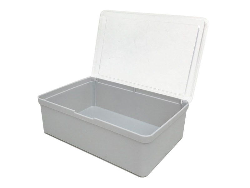 中が見えるＢＯＸ　グレー