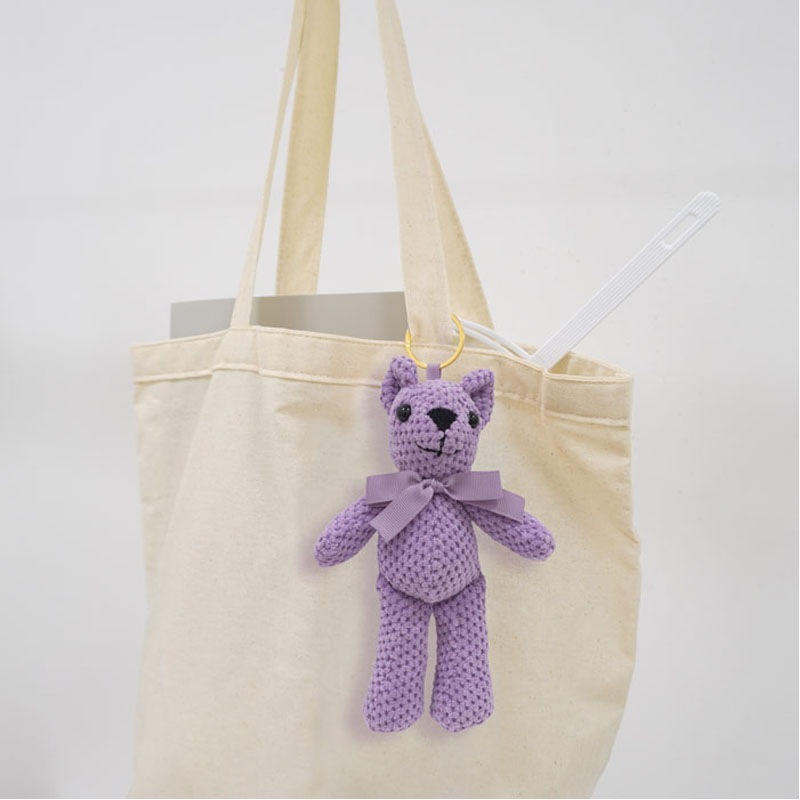 ベアチャーム パープル【公式】≪1個からお届け≫Can☆Doネットショップ