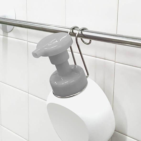 ハンギングステンレス泡ボトルホルダー