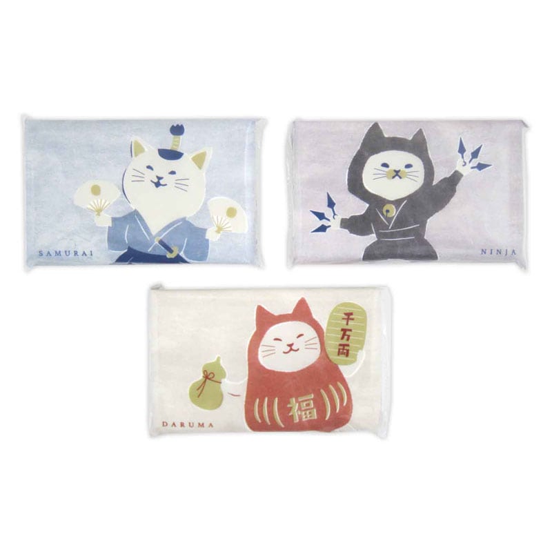 JPスタイルポケットティッシュ ねこ 6P【公式】≪1個からお届け