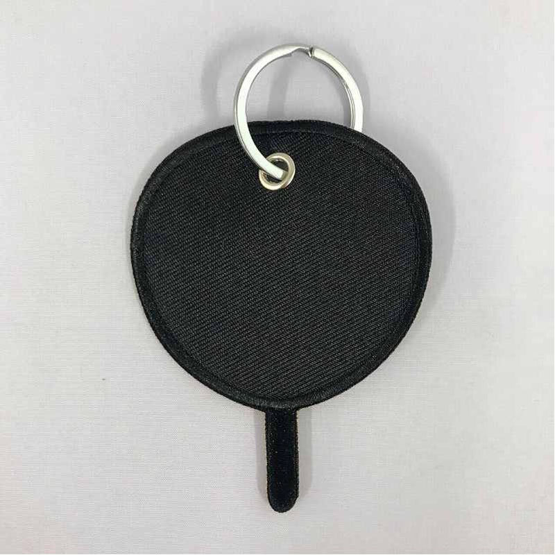 ワッペンキーホルダー うちわ【公式】≪1個からお届け≫Can☆Doネット