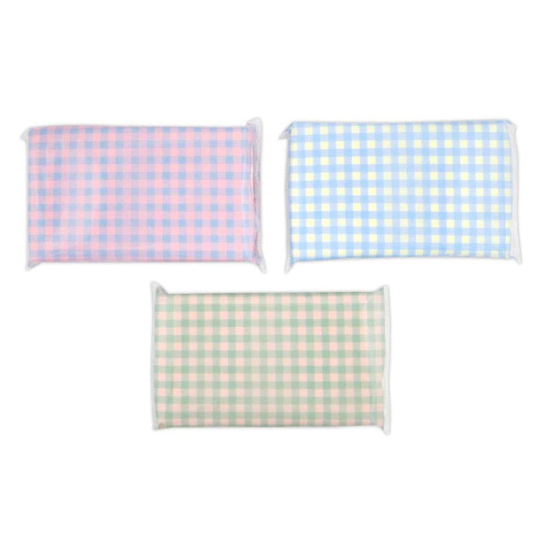 ミニミニポケットティッシュ　チェック　６Ｐ