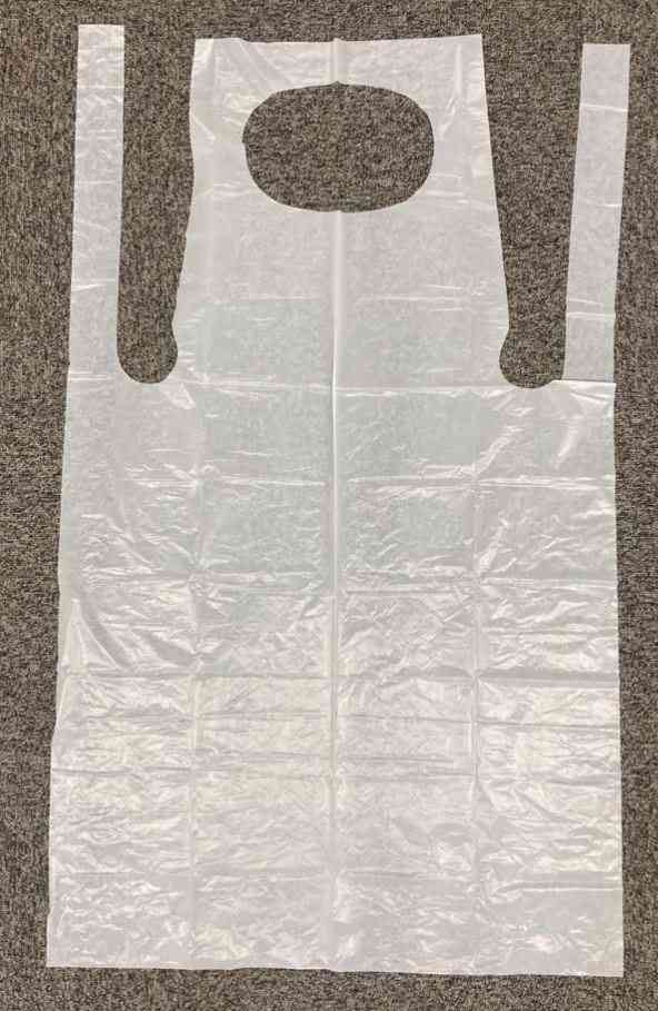 使い捨てエプロン　１０枚