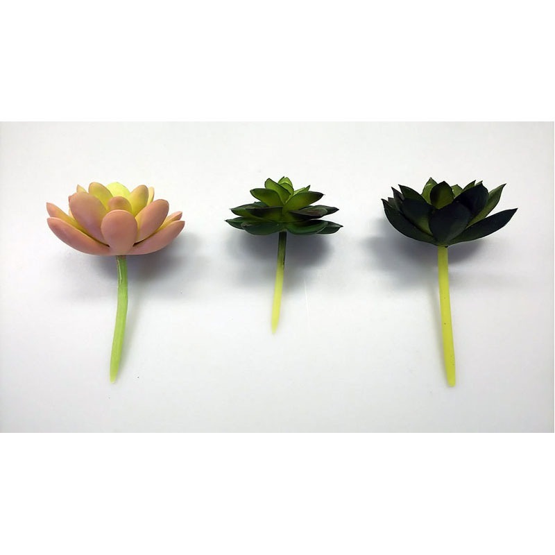 造花多肉植物ピック　アソートＣ