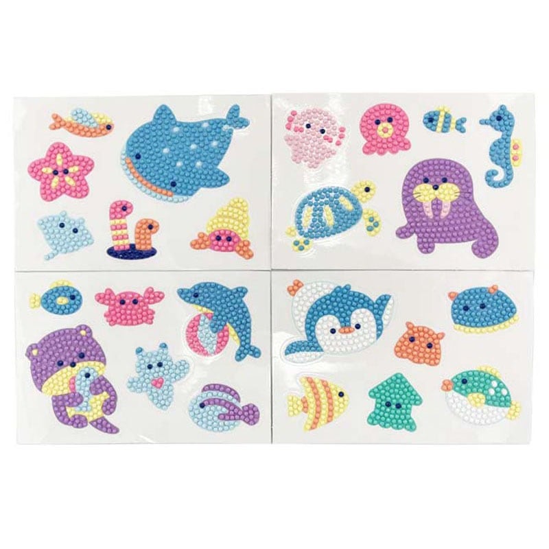 ビーズアートシール　アクアリウム