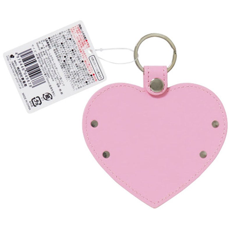 有美 ⚫︎お守り/カクカクハートキーホルダー／ピンク 有美 ⚫︎お守り