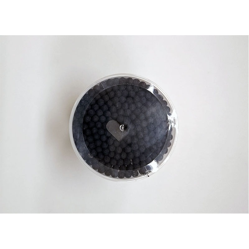 プラ軸　黒綿棒　１８０Ｐ