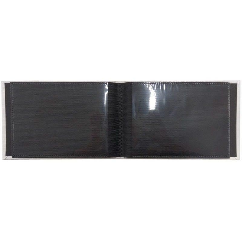 黒台紙フォトアルバム　Ｌ判ヨコ　２０Ｐ