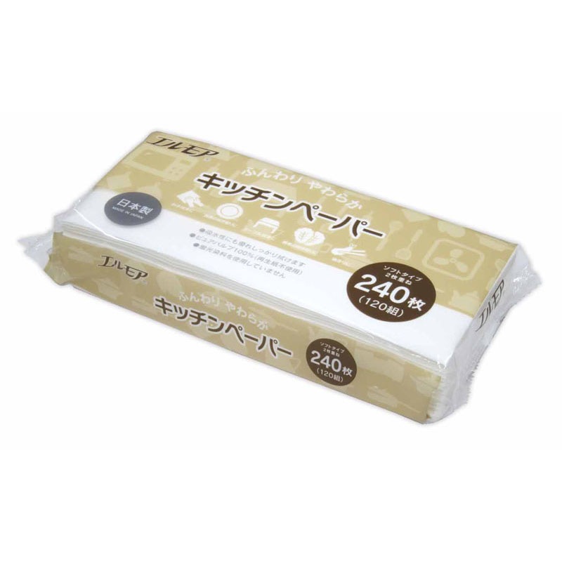 エルモアふんわりキッチンペーパー　２４０枚