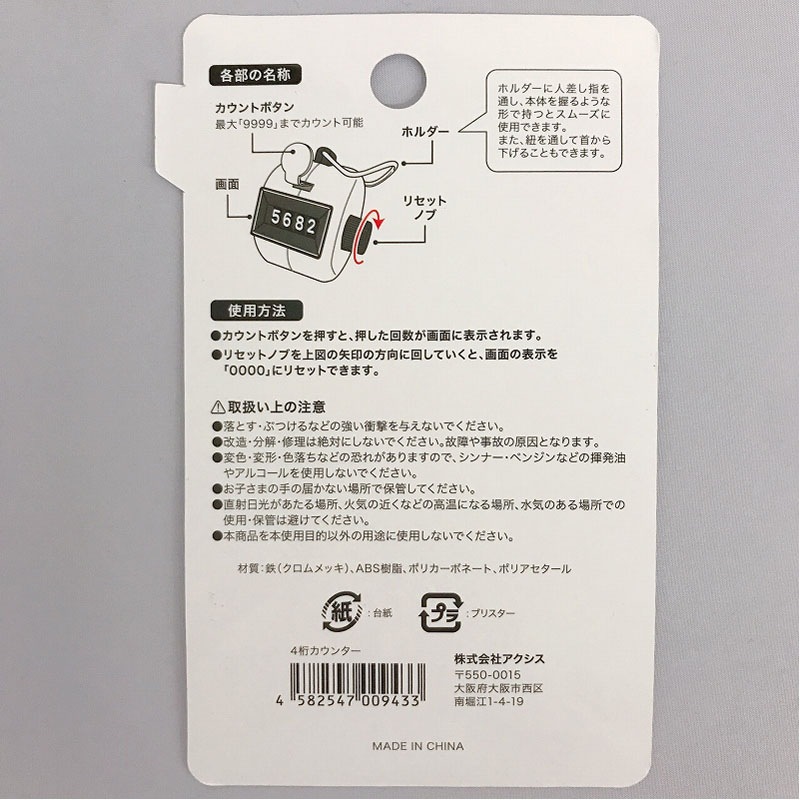 ４桁カウンター