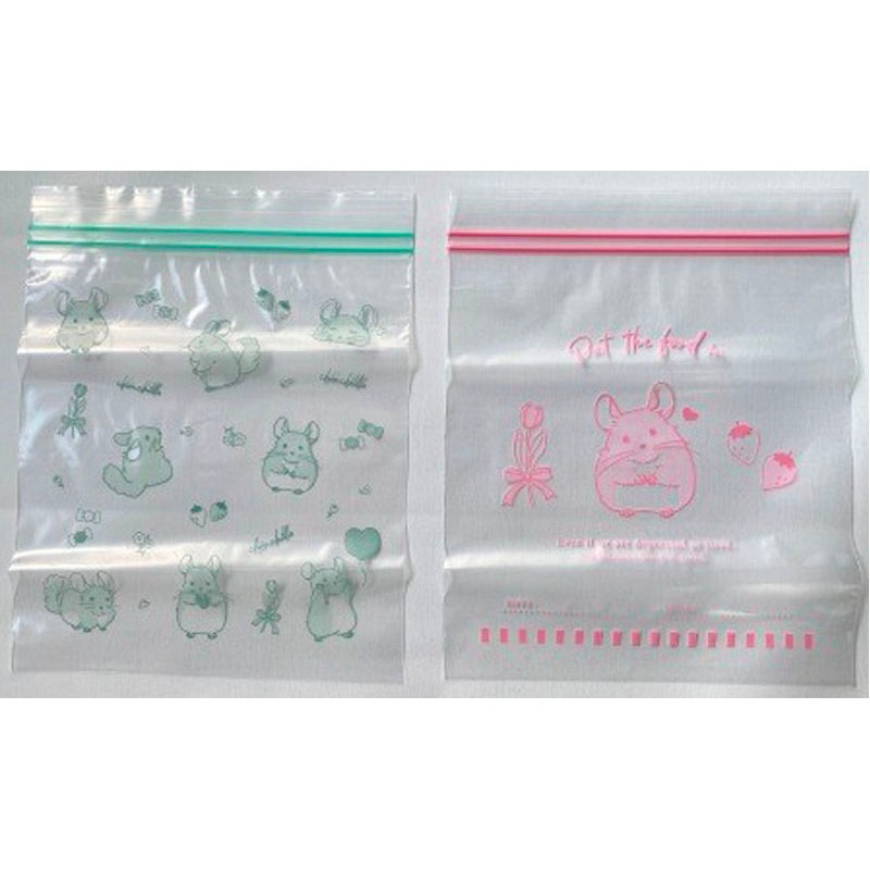 フリーザーバッグM 10P チンチラ柄【公式】≪1個からお届け≫Can